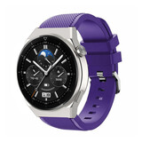 Strap-it Bracelet silicone Huawei Watch GT 3 Pro 46mm (violet)