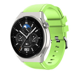 Strap-it Bracelet silicone Huawei Watch GT 3 Pro 46mm (vert clair)