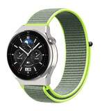 Strap-it Bracelet nylon Huawei Watch GT 3 Pro 46mm (fluo)