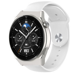 Strap-it Bracelet sport Huawei Watch GT 3 Pro 46mm (blanc)