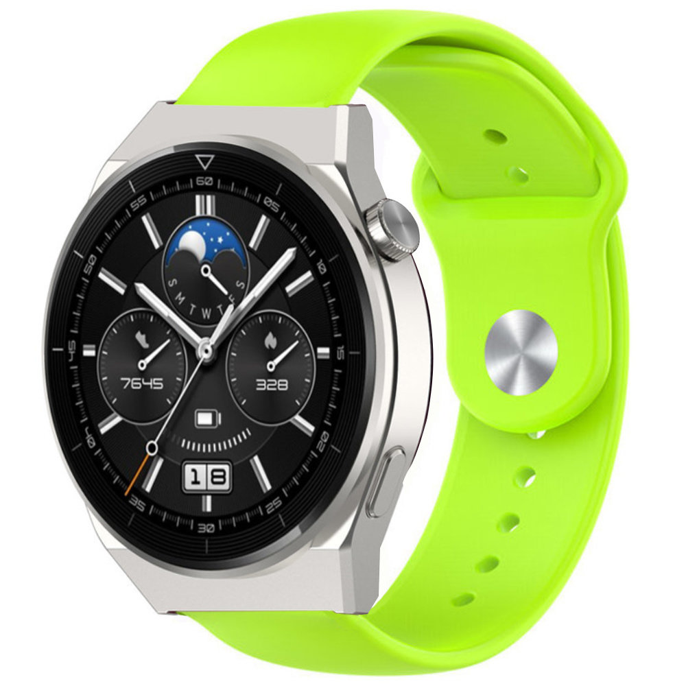 Strap-it Strap-it Bracelet sport Huawei Watch GT 3 Pro 46mm (vert clair)