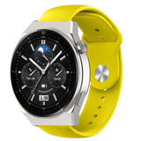 Strap-it Bracelet sport Huawei Watch GT 3 Pro 46mm (jaune)