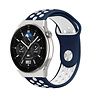 Strap-it Strap-it Bracelet sport Huawei Watch GT 3 Pro 46mm (bleu/blanc) Strap-it Strap-it Bracelet sport Huawei Watch GT 3 Pro 46mm (bleu/blanc)