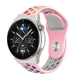 Strap-it Bracelet sport Huawei Watch GT 3 Pro 46mm (rose coloré)