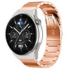 Strap-it Strap-it Bracelet métal Huawei Watch GT 3 Pro 46mm (or rose) Strap-it Strap-it Bracelet métal Huawei Watch GT 3 Pro 46mm (or rose)
