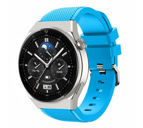 Strap-it Bracelet silicone Huawei Watch GT 3 Pro 46mm (bleu clair)