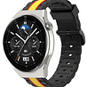 Strap-it Strap-it Bracelet Huawei Watch GT 3 Pro 46mm Special Edition (noir/jaune) Strap-it Strap-it Bracelet Huawei Watch GT 3 Pro 46mm Special Edition (noir/jaune)