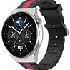 Strap-it Strap-it Bracelet Huawei Watch GT 3 Pro 46mm Special Edition (noir/rouge) Strap-it Strap-it Bracelet Huawei Watch GT 3 Pro 46mm Special Edition (noir/rouge)