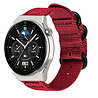 Strap-it Strap-it Bracelet nylon boucle Huawei Watch GT 3 Pro 46mm (rouge) Strap-it Strap-it Bracelet nylon boucle Huawei Watch GT 3 Pro 46mm (rouge)
