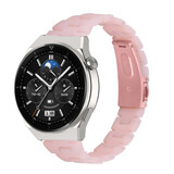Strap-it Bracelet résine Huawei Watch GT 3 Pro 46mm (rose)