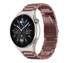 Strap-it Bracelet acier Huawei Watch GT 3 Pro 46mm (bronze)