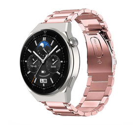 Strap-it Bracelet acier Huawei Watch GT 3 Pro 46mm (rose)