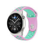 Strap-it Bracelet sport Huawei Watch GT 3 Pro 46mm (rose/aqua)