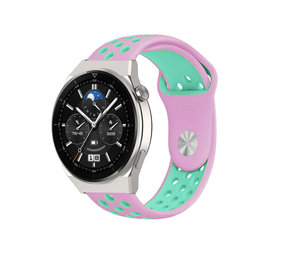 Strap-it Bracelet sport Huawei Watch GT 3 Pro 46mm (rose/aqua)