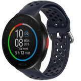 Strap-it Bracelet avec trous Polar Pacer (bleu foncé)