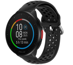 Strap-it Bracelet avec trous Polar Pacer (noir)
