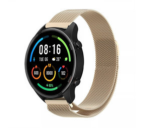 Strap-it Bracelet Milanais Xiaomi Mi Watch (champagne)