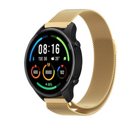 Strap-it Bracelet Milanais Xiaomi Mi Watch (or)