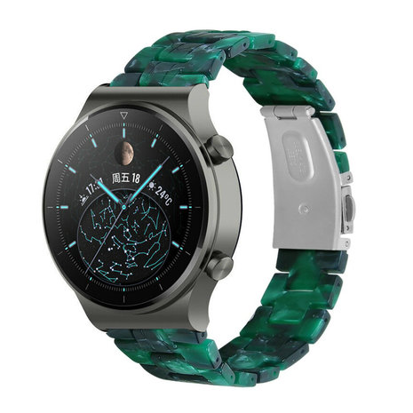 Strap-it Strap-it Bracelet résine Huawei Watch GT 2 Pro (vert)