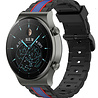 Strap-it Strap-it Bracelet Huawei Watch GT 2 Pro Special Edition (noir/bleu) Strap-it Strap-it Bracelet Huawei Watch GT 2 Pro Special Edition (noir/bleu)