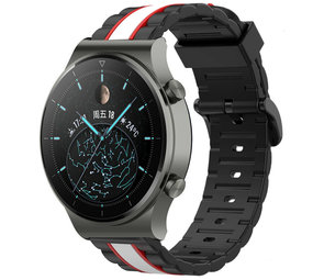 Strap-it Bracelet Huawei Watch GT 2 Pro Special Edition (noir/blanc)