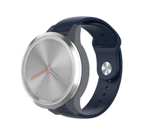 Strap-it Bracelet sport Garmin Vivomove 3s - 39mm - bleu foncé Strap-it Bracelet sport Garmin Vivomove 3s - 39mm - bleu foncé