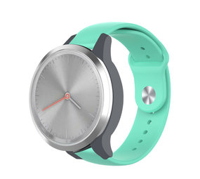 Strap-it Bracelet sport Garmin Vivomove 3s - 39mm - aqua Strap-it Bracelet sport Garmin Vivomove 3s - 39mm - aqua