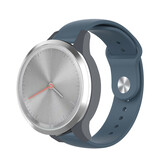Strap-it Bracelet sport Garmin Vivomove 3s - 39mm - gris bleu Strap-it Bracelet sport Garmin Vivomove 3s - 39mm - gris bleu