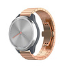 Strap-it Strap-it Bracelet métal Garmin Vivomove 3s - 39mm - or rose Strap-it Strap-it Bracelet métal Garmin Vivomove 3s - 39mm - or rose