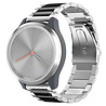 Strap-it Strap-it Bracelet acier Garmin Vivomove 3s - 39mm - argent/noir Strap-it Strap-it Bracelet acier Garmin Vivomove 3s - 39mm - argent/noir