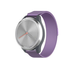 Strap-it Bracelet Milanais Garmin Vivomove 3s - 39mm - violet