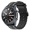Strap-it Strap-it Bracelet sport boucle Galaxy Watch 3 45mm (noir/blanc) Strap-it Strap-it Bracelet sport boucle Galaxy Watch 3 45mm (noir/blanc)