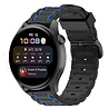Strap-it Strap-it Bracelet sport boucle Huawei Watch 3 (Pro) (noir/bleu) Strap-it Strap-it Bracelet sport boucle Huawei Watch 3 (Pro) (noir/bleu)
