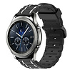 Strap-it Strap-it Bracelet boucle sport Samsung Gear S3 (noir/blanc) Strap-it Strap-it Bracelet boucle sport Samsung Gear S3 (noir/blanc)