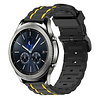 Strap-it Strap-it Bracelet boucle sport Samsung Gear S3 (noir/jaune) Strap-it Strap-it Bracelet boucle sport Samsung Gear S3 (noir/jaune)