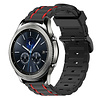 Strap-it Strap-it Bracelet boucle sport Samsung Gear S3 (noir/rouge) Strap-it Strap-it Bracelet boucle sport Samsung Gear S3 (noir/rouge)