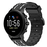 Strap-it Strap-it Bracelet sport boucle Fossil Gen 5 (noir/blanc) Strap-it Strap-it Bracelet sport boucle Fossil Gen 5 (noir/blanc)
