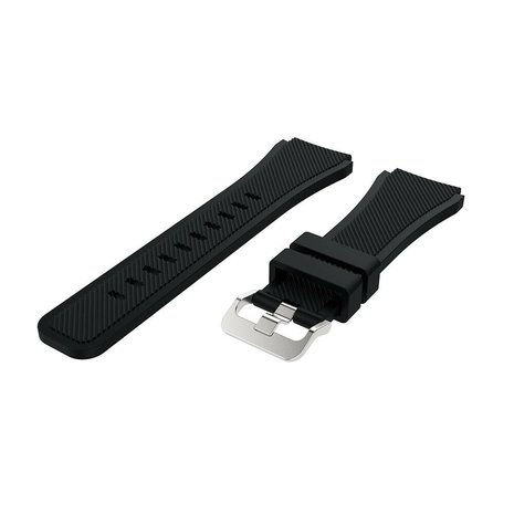 Strap-it Strap-it Bracelet silicone Xiaomi Mi Watch (noir) Strap-it Strap-it Bracelet silicone Xiaomi Mi Watch (noir)
