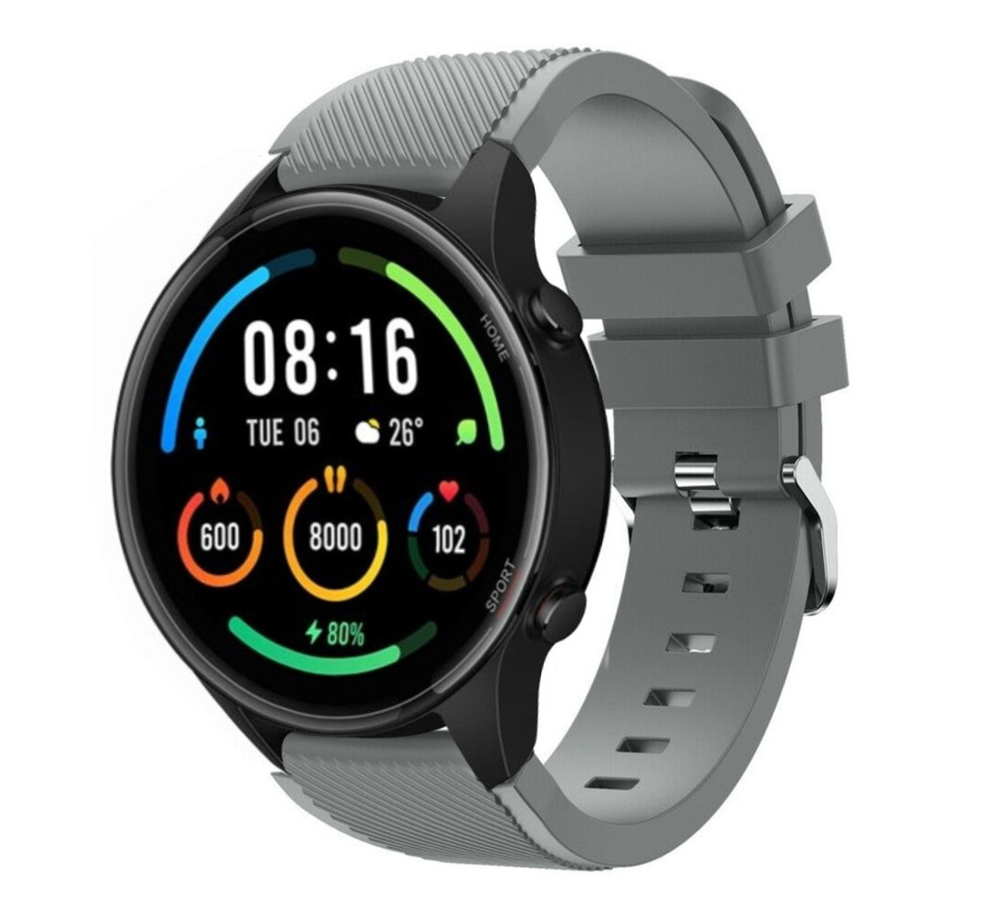 Strap-it Strap-it Bracelet silicone Xiaomi Mi Watch (gris)