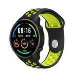 Strap-it Bracelet sport Xiaomi Mi Watch (noir/jaune) Strap-it Bracelet sport Xiaomi Mi Watch (noir/jaune)