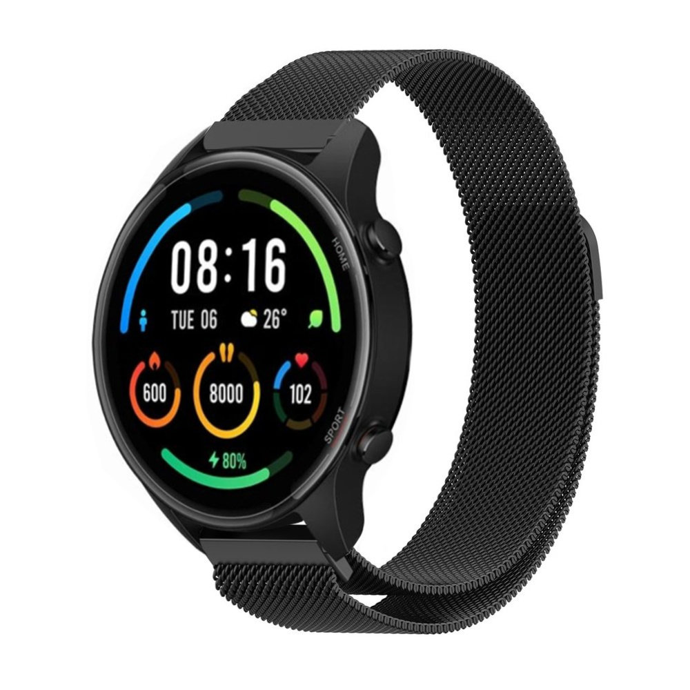 Strap-it Strap-it Bracelet milanese Xiaomi Mi Watch (noir) Strap-it Strap-it Bracelet milanese Xiaomi Mi Watch (noir)
