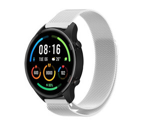 Strap-it Bracelet milanese Xiaomi Mi Watch (argent)