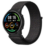 Strap-it Bracelet nylon Xiaomi Mi Watch (noir)