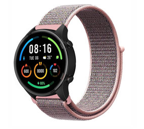 Strap-it Bracelet nylon Xiaomi Mi Watch (sable rose)