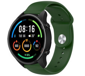 Strap-it Bracelet sport Xiaomi Mi Watch (vert armée)