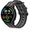 Strap-it Strap-it Bracelet nylon boucle Xiaomi Mi Watch (noir/gris) Strap-it Strap-it Bracelet nylon boucle Xiaomi Mi Watch (noir/gris)