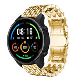 Strap-it Bracelet acier dragon Xiaomi Mi Watch (or)