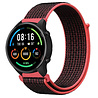 Strap-it Strap-it Bracelet nylon Xiaomi Mi Watch (noir/rouge) Strap-it Strap-it Bracelet nylon Xiaomi Mi Watch (noir/rouge)