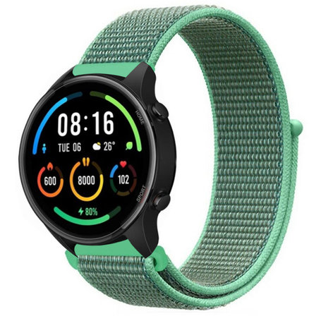 Strap-it Strap-it Bracelet nylon Xiaomi Mi Watch (menthe) Strap-it Strap-it Bracelet nylon Xiaomi Mi Watch (menthe)