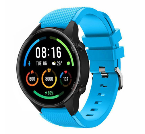 Strap-it Strap-it Bracelet silicone Xiaomi Mi Watch (bleu clair)